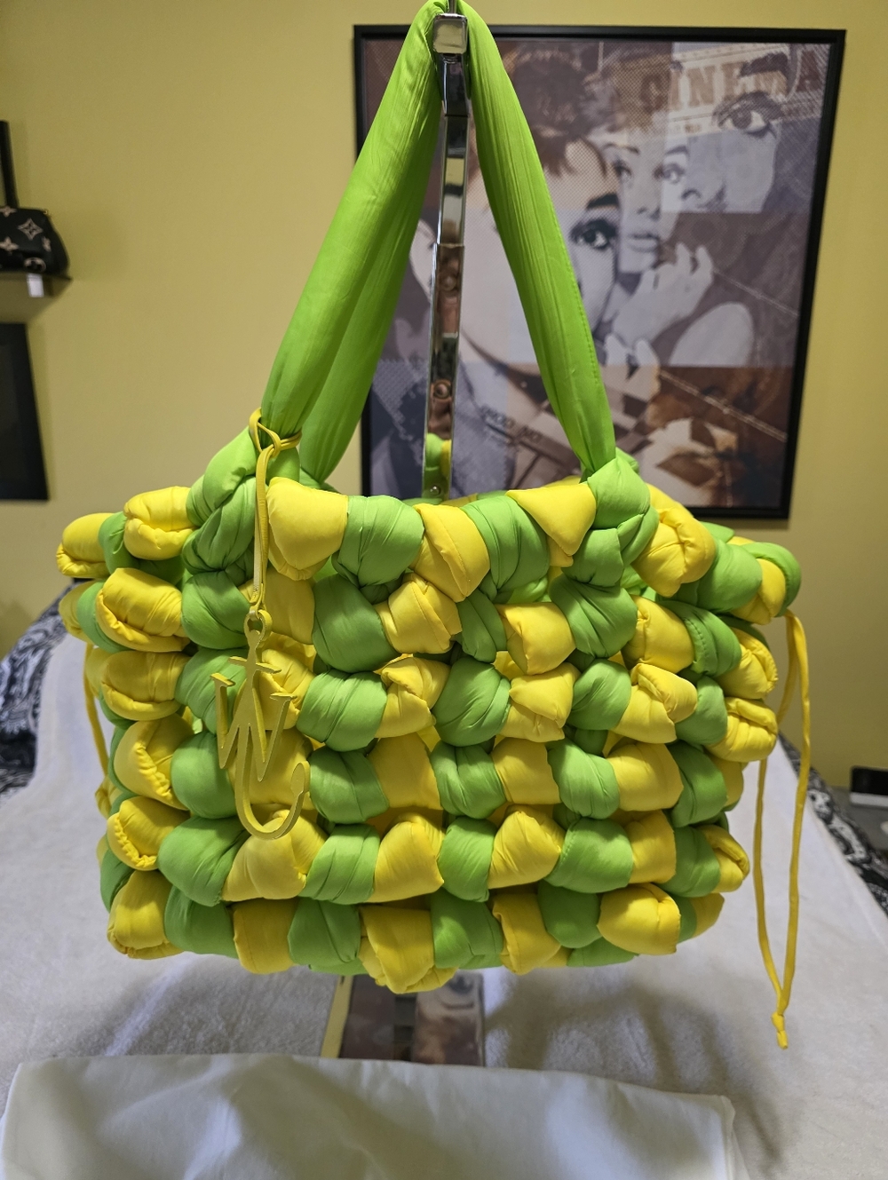 JW Anderson Knotted Nylon Tote - Picture 10 of 17